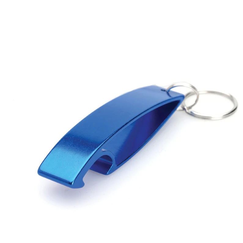 

B-003 Shark Shape Aluminium Keychain Bottle Opener, Orange;red;blue;green;black;silver;purple;etc