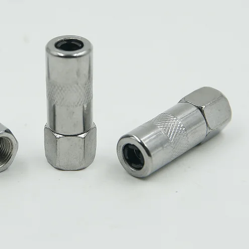 Grease Gun End Nipple Hydraulic 1//8 BSP Coupler 4 Jaw Type Heavy Duty Connector