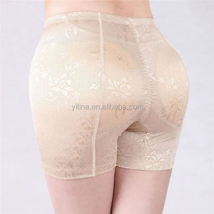 

TOP Selling Hip Up butt lift Nice bottom Push Up Women Padded Panties, Black nude