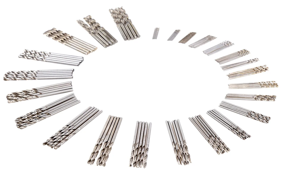 150pcs hss micro bit twist drill set kit mini small precision