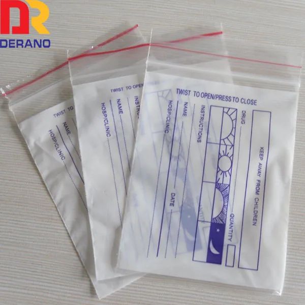 hot sale custom printed pill medicine bag dispensing envelope, View ...