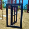CE certificate wholesale thermal break energy efficient double glazing aluminum pivot swing window