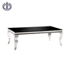 2017 China alibaba wholesale good quality new model stainless steel coffee table