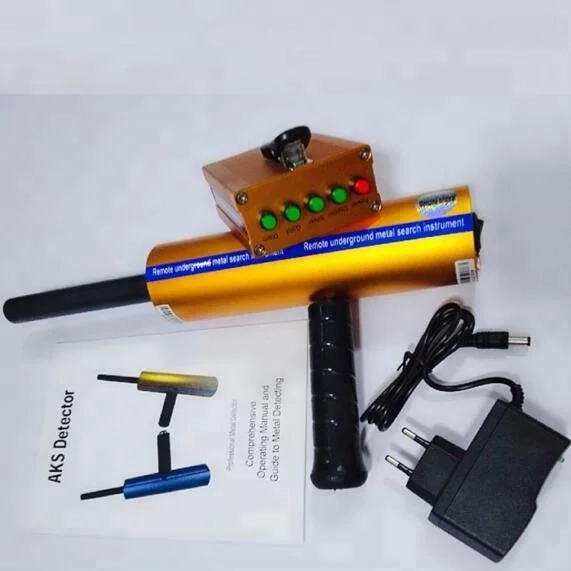 

Professional AKS Gold Detector Long Range Gold Diamond Detector AKS 3D Metal Detector Gold Digger with Yellow Box