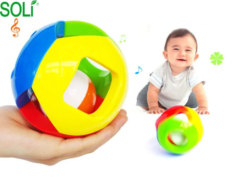 Infant,child, educational hand ball, toy,jingle toy rolling ball