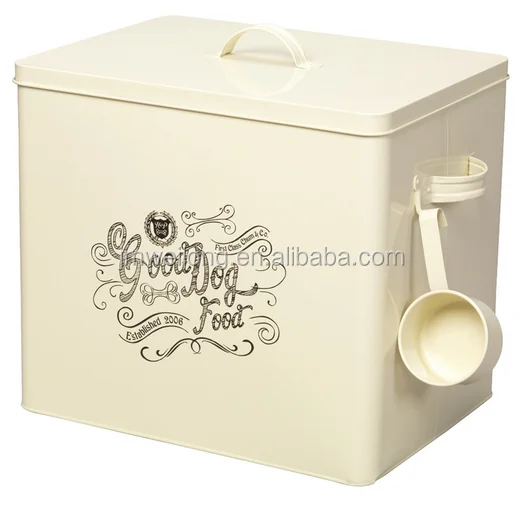 China Factory Supplier Decorative Dog Food Storage Bin Buy Decorative
