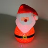 Hot Selling LED EVA Santa Claus with colorful flashing light for Christmas indoor decoration