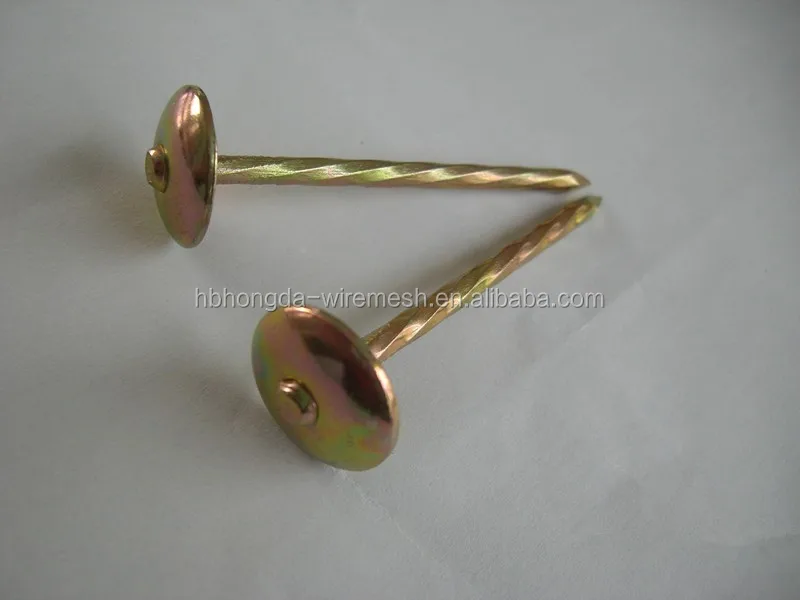 All Sizes Length Roofing Nails With Flat Head In Smooth Shank Buy