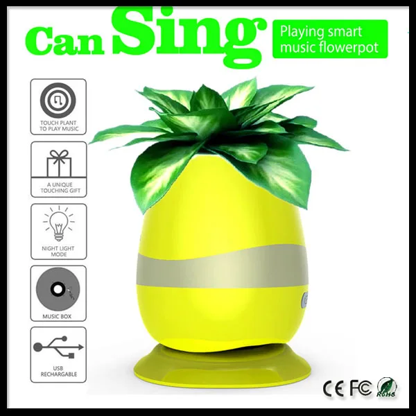 Dancing Flower Pot With Hot Sale Music Speaker - ANKUX.COM