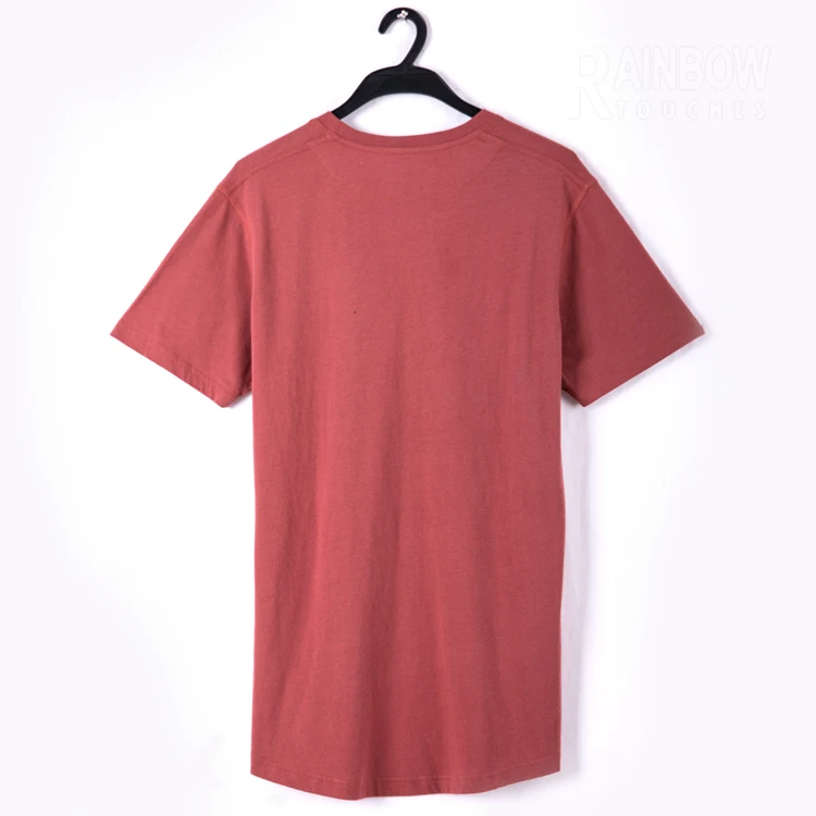 

Custom Men Organic Cotton Blank T Shirt, Red