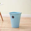 New design plastic waste bin with handle garbage dustbin trash can