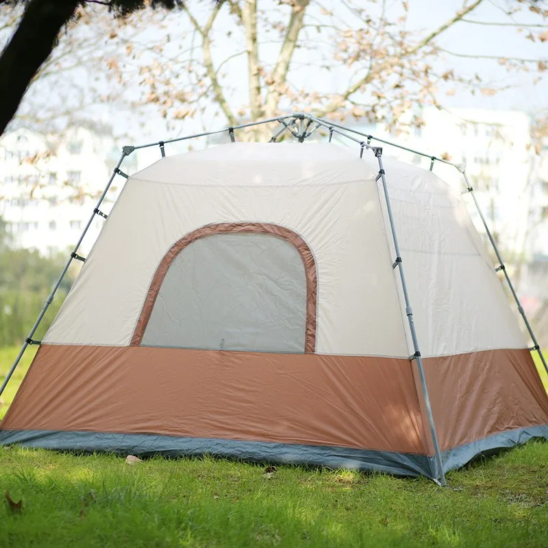Korea Fashionable Automation Waterproof Camping Tent 5-6 Person - Buy ...