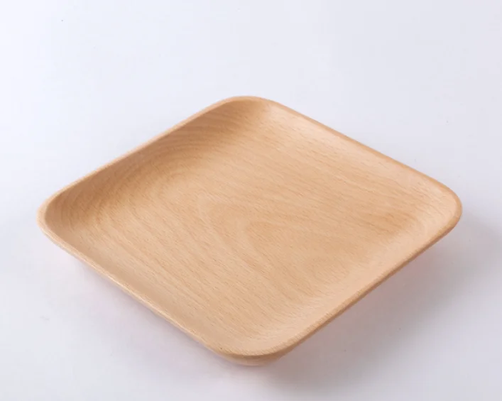 木制托盘方形盘子西餐创意高档餐盘