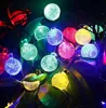 Colorful Romantic decoration perfect design solar outdoor led light led motion sensor light christmas holiday string light