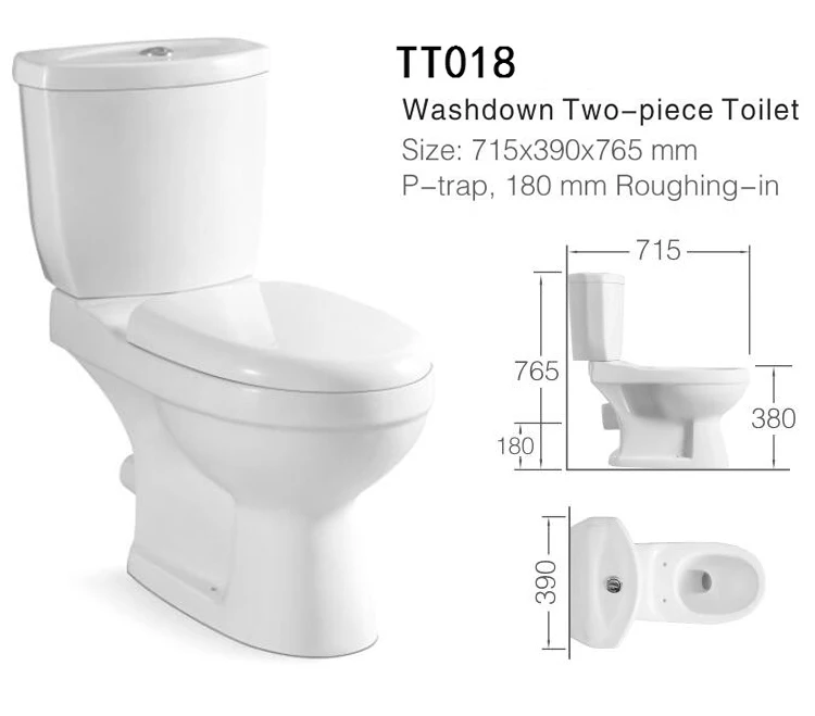 Ceramic Cheap White P Trap Water Closet Toilet Set Sizes Buy Water