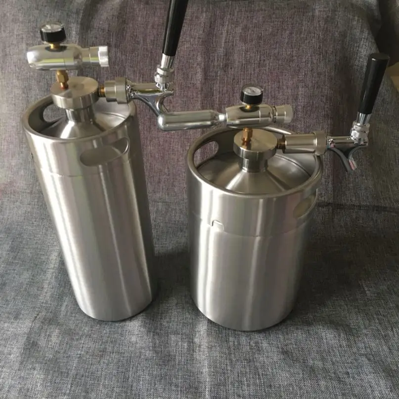 Quality Mini Keg Growler 5 Liter Beer Keg Support Beer Barrel Beer