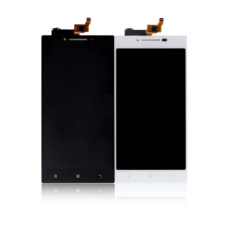 

5 Inch Black White Mobile Phone LCD Panel Touch Screen Digitizer Assembly For Lenovo P70A P70-A P70-T LCD Display