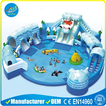 inflatable pool park