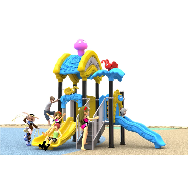 

High quality school child toy big slide outdoor playground for sale, Colorful