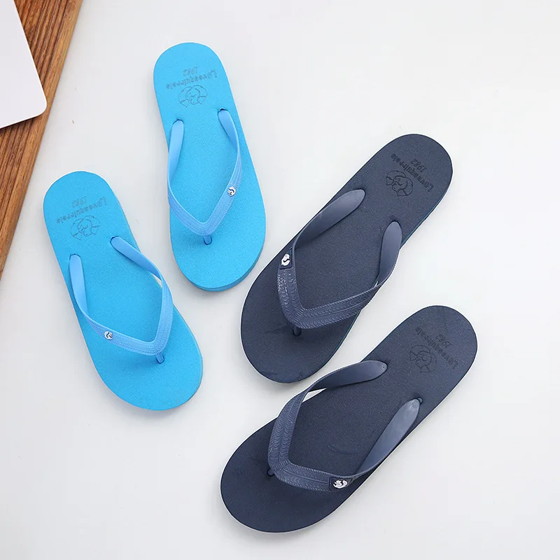 
New Design Customized Women Flip Flops Wholesale PVC Beach Slipper Women Flip Flops 