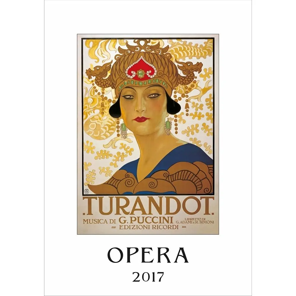 Opera Poster Calendar (Bilingual)