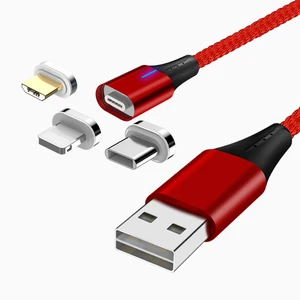 3 1 Fast Charging Magnetic USB Cable iPhone Micro USB & Type C
