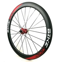 

Road bike wheel 700c disc novatec high quality bicycle wheels 700C 50MM*25MM Thru Axel Carbon Road Disc Wheel