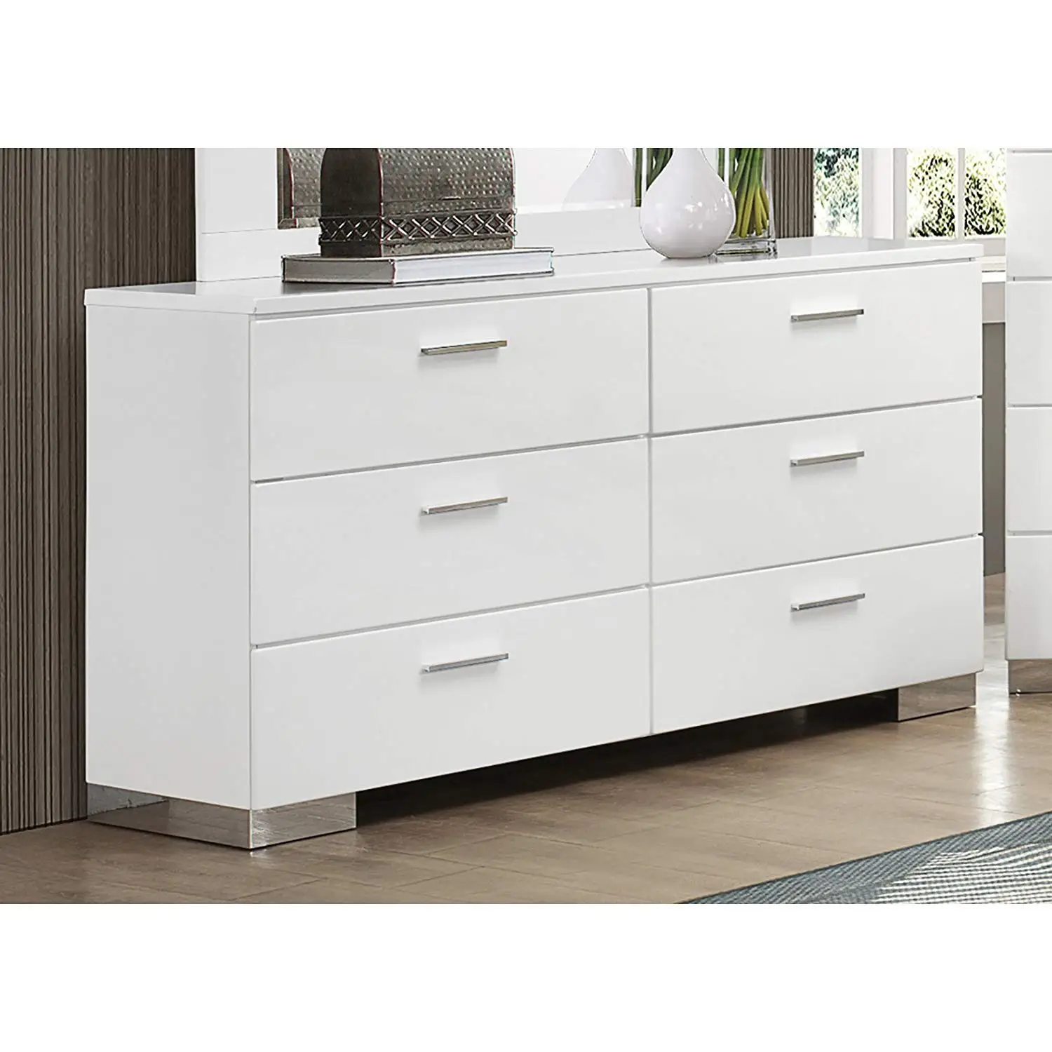 Buy Dresser Contemporary Style Sturdy And Durable Construction