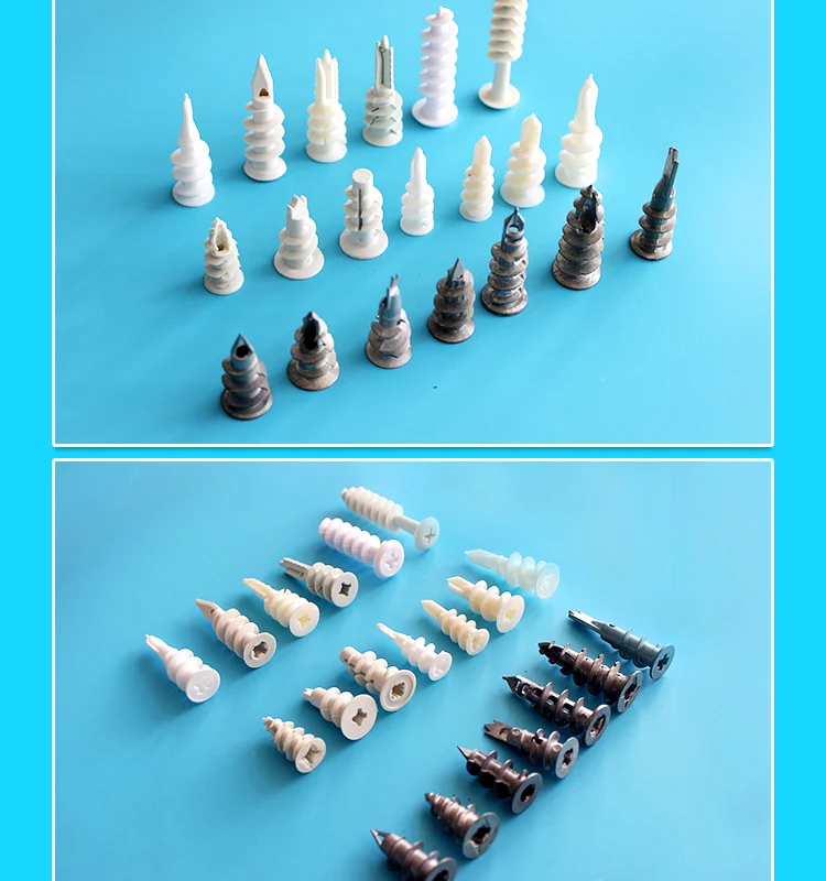 Nylon Drywall Anchor Plastic Expansion Wall Anchor With Screw Buy