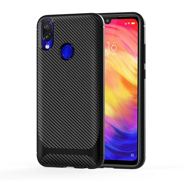 

Classic Soft Rubber Black TPU Carbon Fiber Case For Samsung Galaxy M30 M20 M10 Phone Cover, N/a