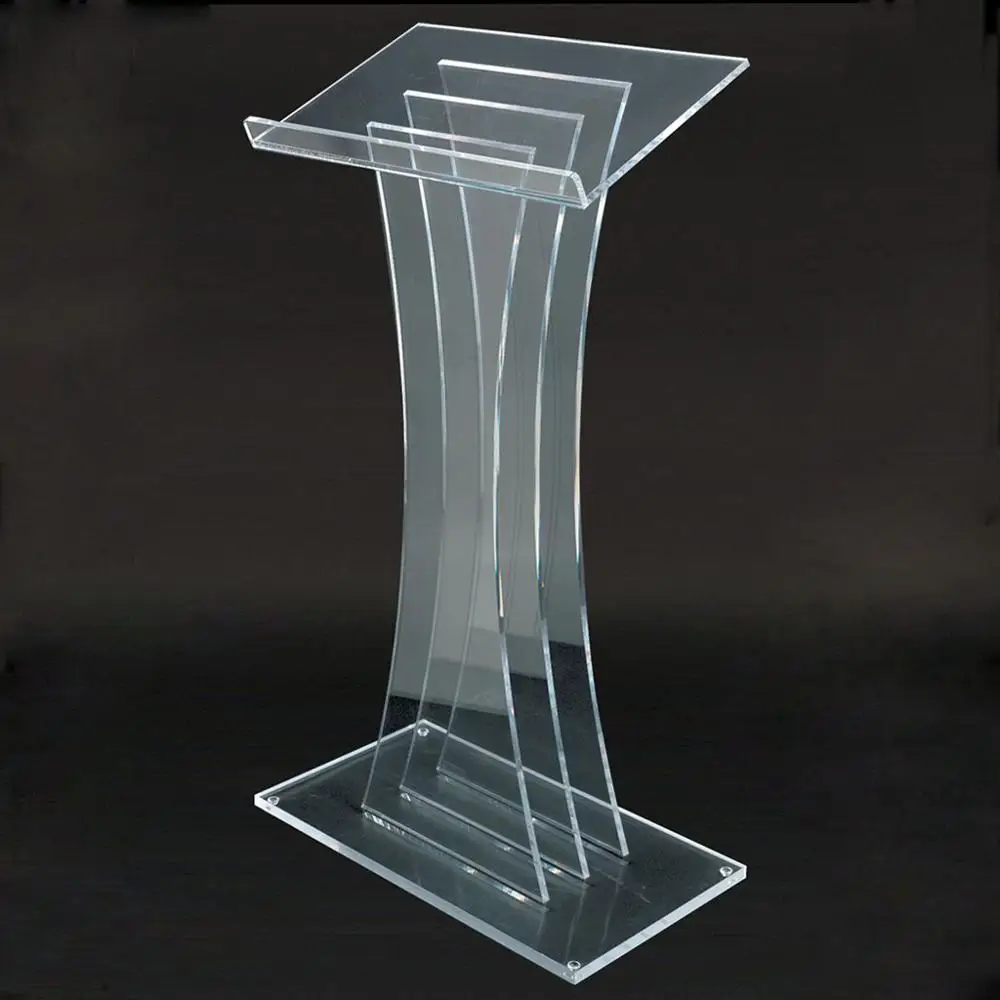 Custom Modern Acrylic Church Podium,Clear Plastic Church Podium - Buy ...