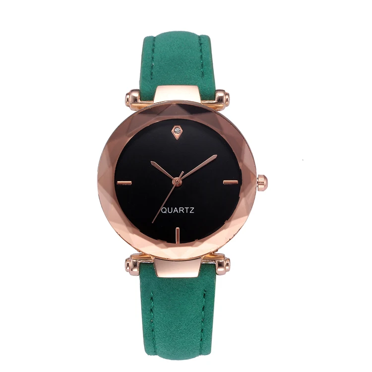 

In stock women quartz leather wrist watch,pu leather relojes de mujer for sale, Multi colors