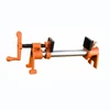 OEM malleable cast iron frame with I-beam design and plated threaded screw wood shaving fastening Pipe Clamp Woodworking Tools