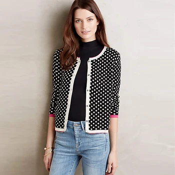 polyester cardigan womens