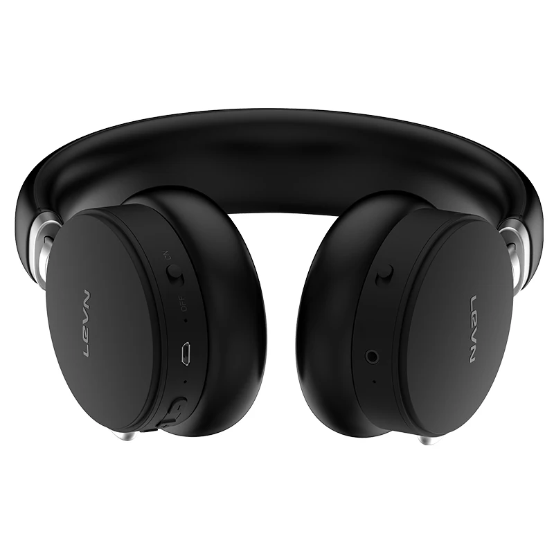 

Dongguan LEVN hot music wireless bluetooth headphone noise cancelling bluetooth headphones for mobile phone, Black