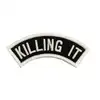 Custom Killing it Embroidery Patches Glow in the dark Iron on for