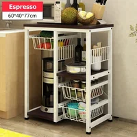 

Microwave Shelf Stand Small Kitchen Appliances Storage Rack Cabinet