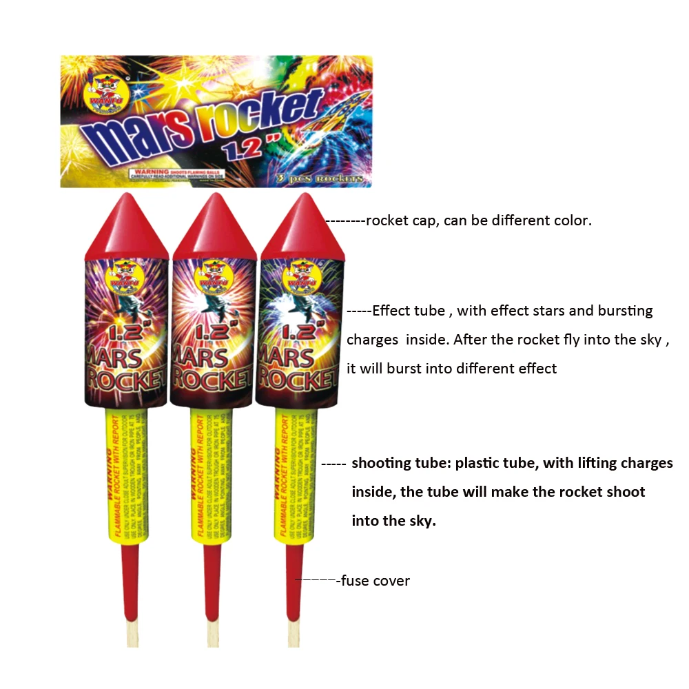 Mars Rocket_rocket Fireworks_liuyang Fireworks Rockers_factory Price