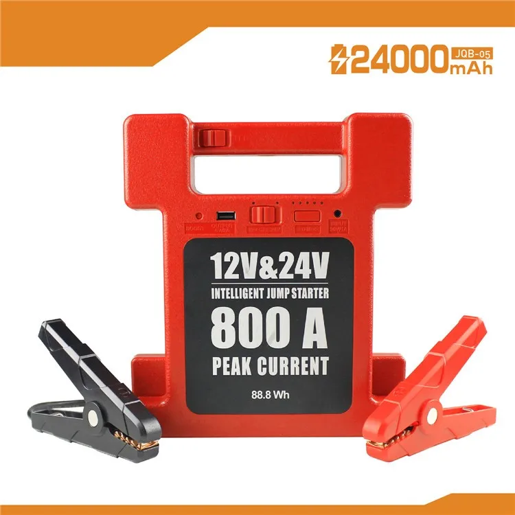 Heavy Duty 800a Peak 12 24 Volt Jump Starter Car Jump Starter Diesel