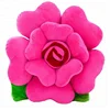 Pink Rose Flower Colorful Soft Stuffed Flowers Toy With Bendable Stems For Kids Gift Decoration