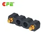 4pin single row 5MM pitch mill-max SMD spring loaded connector