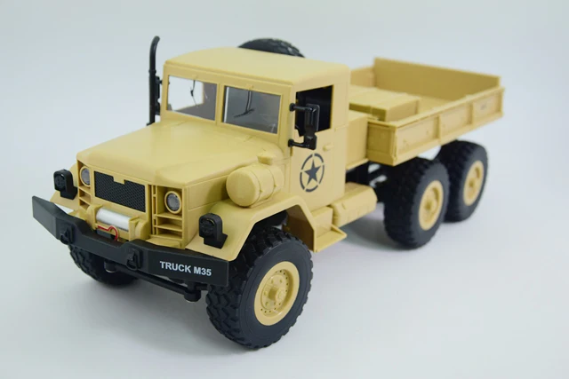 1:12 月四驅道奇 m35a2 軍用卡車模型入門等級全比例穩坐漁具