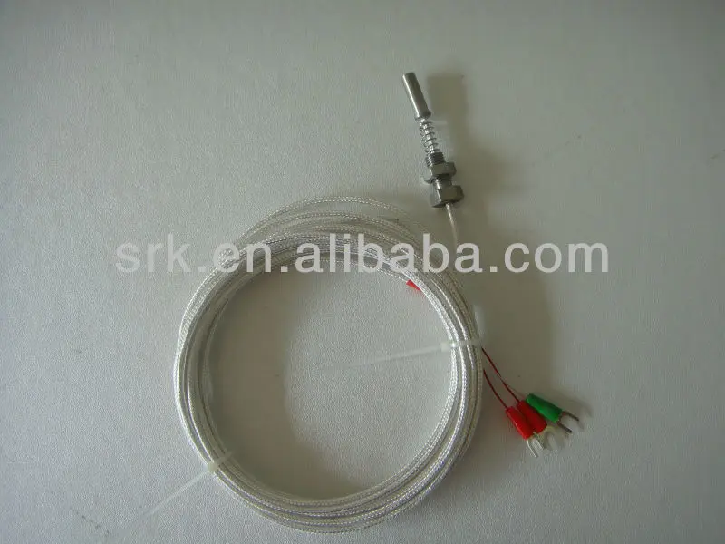 High Accuracy Teflon Wire Pt100 Rtd Temperature Sensor Buy