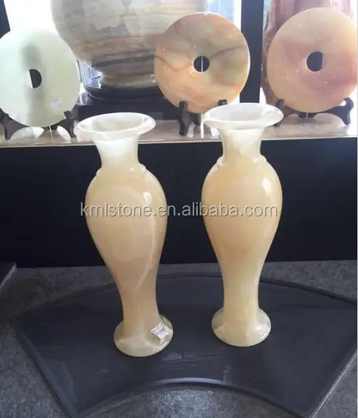 
Onyx Marble Stone Flower Vases 