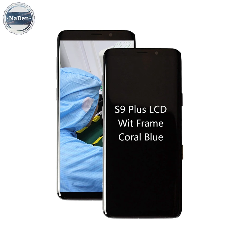 100% Original Oem S9 Plus Display Touch Screen Glass Digitizer Assembly Replacement For Samsung Galaxy S9 Plus Lcd