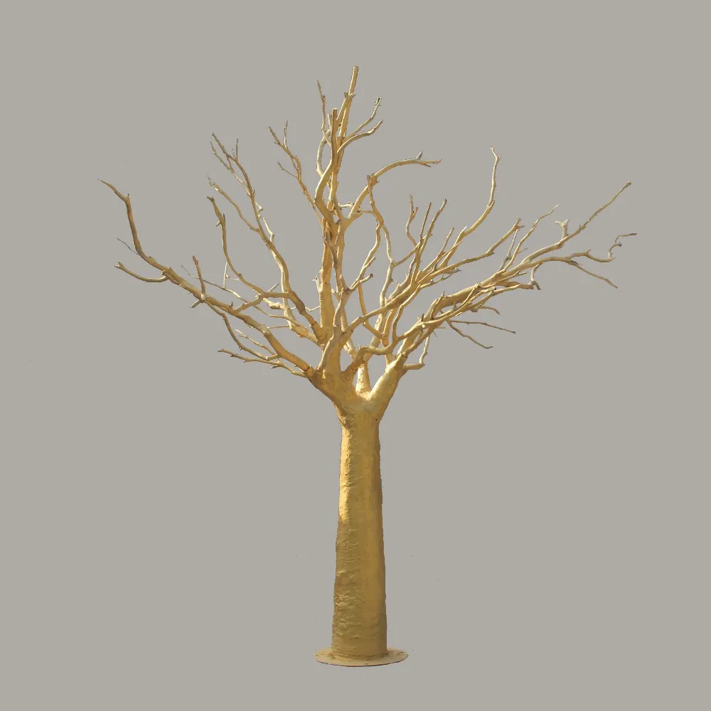 Artificial Dry Tree Clad The Column Artificial Banyan Trees Without