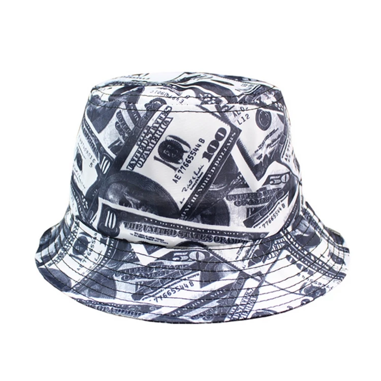 

bucket fisherman hat floral printing wholesale cap