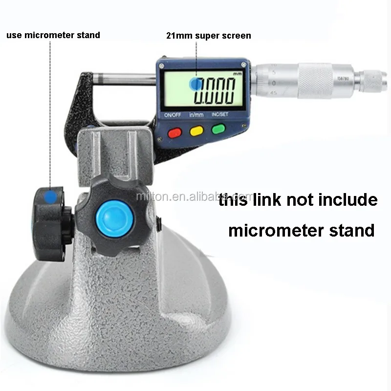 Super Lcd Display 025mm 0.001mm Electronic Digital Micrometer Micron