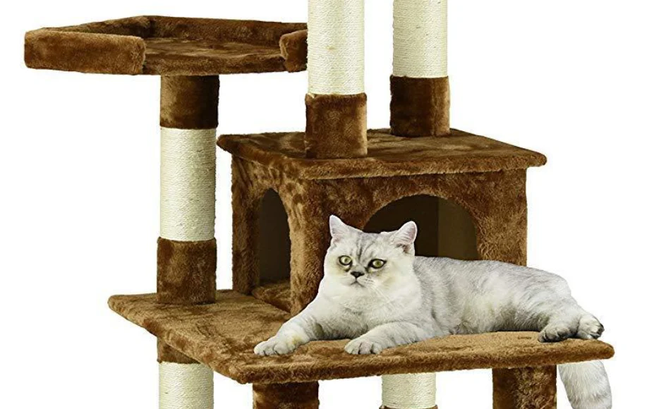 Popular Brown 170cm Best Quality Deluxe 28" Cat Tree Buy Manufacturer