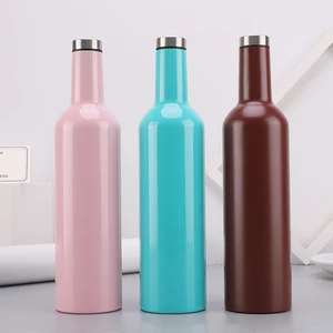 Image of WeVi New wine shaped stainless steel insulation water bottle custom LOGO